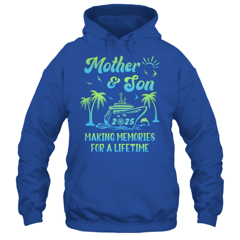 Mother And Son Cruise 2025 Family Trip Matching Funny Shirt & Tank Top | teecentury