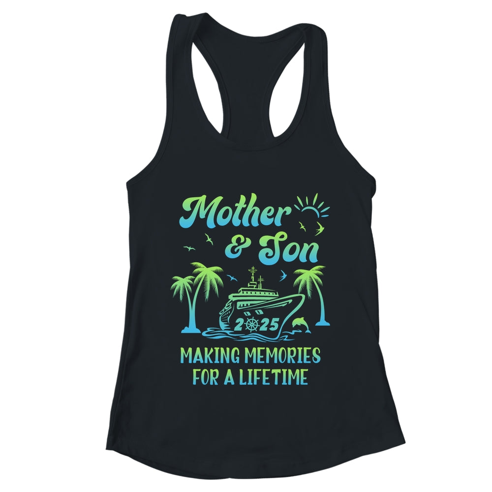 Mother And Son Cruise 2025 Family Trip Matching Funny Shirt & Tank Top | teecentury
