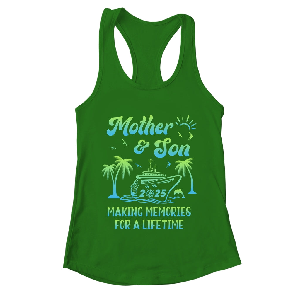 Mother And Son Cruise 2025 Family Trip Matching Funny Shirt & Tank Top | teecentury