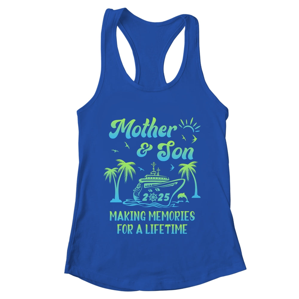 Mother And Son Cruise 2025 Family Trip Matching Funny Shirt & Tank Top | teecentury