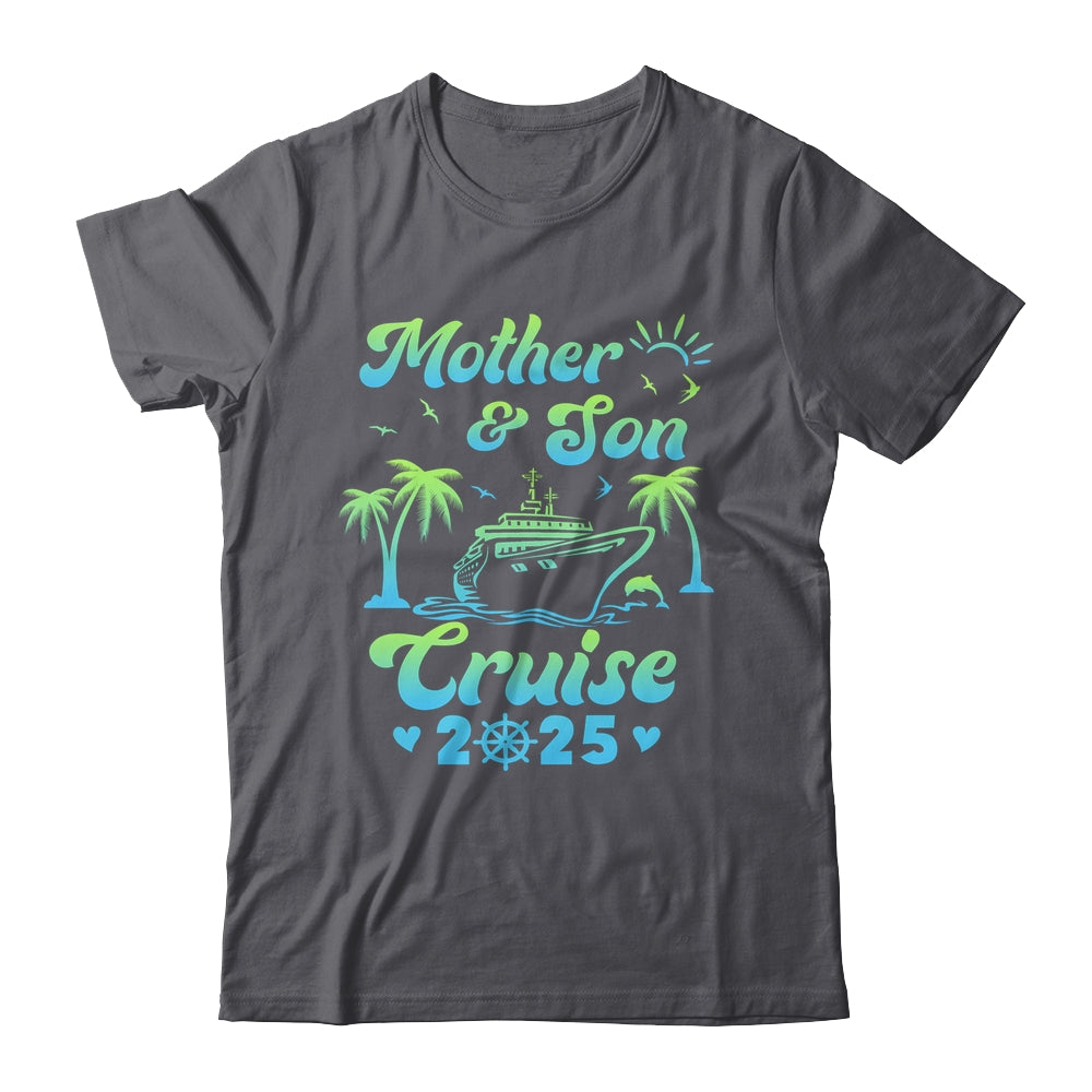Mother And Son Cruise 2025 Funny Family Trip Matching Shirt & Tank Top | teecentury