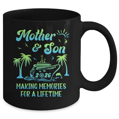 Mother And Son Cruise 2026 Family Trip Matching Funny Mug | teecentury