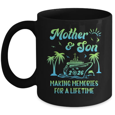Mother And Son Cruise 2026 Family Trip Matching Funny Mug | teecentury