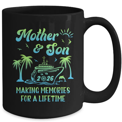 Mother And Son Cruise 2026 Family Trip Matching Funny Mug | teecentury
