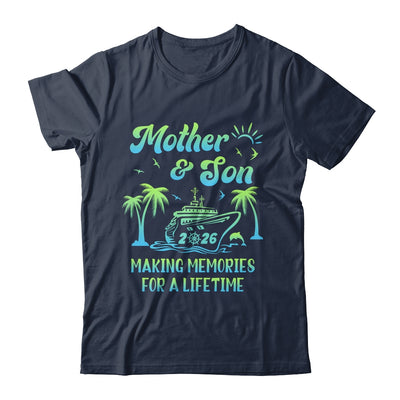 Mother And Son Cruise 2026 Family Trip Matching Funny Shirt & Tank Top | teecentury