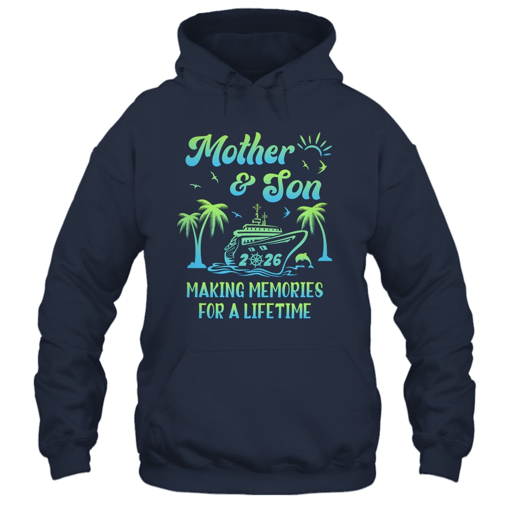 Mother And Son Cruise 2026 Family Trip Matching Funny Shirt & Tank Top | teecentury