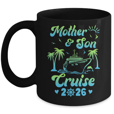Mother And Son Cruise 2026 Funny Family Trip Matching Mug | teecentury