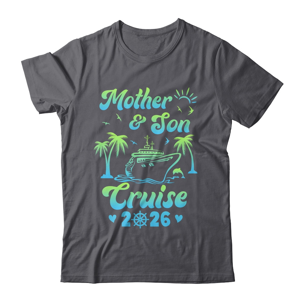 Mother And Son Cruise 2026 Funny Family Trip Matching Shirt & Tank Top | teecentury