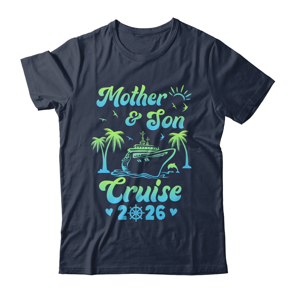 Mother And Son Cruise 2026 Funny Family Trip Matching Shirt & Tank Top | teecentury