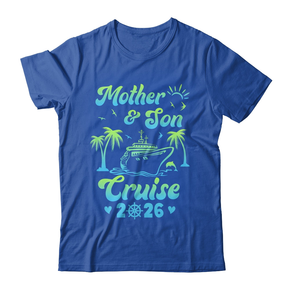 Mother And Son Cruise 2026 Funny Family Trip Matching Shirt & Tank Top | teecentury