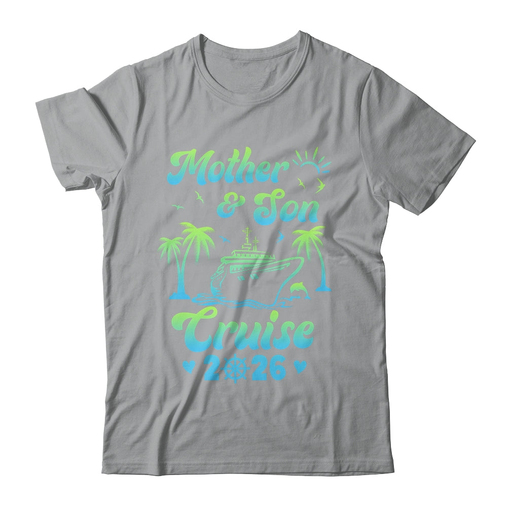 Mother And Son Cruise 2026 Funny Family Trip Matching Shirt & Tank Top | teecentury