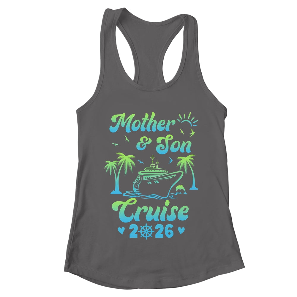 Mother And Son Cruise 2026 Funny Family Trip Matching Shirt & Tank Top | teecentury