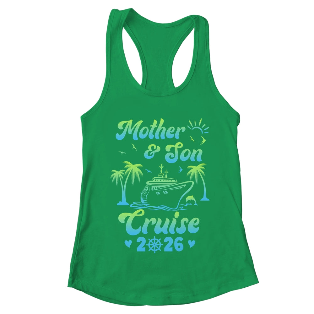 Mother And Son Cruise 2026 Funny Family Trip Matching Shirt & Tank Top | teecentury
