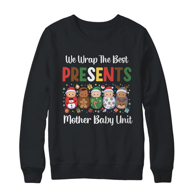 Mother Baby Nurse Christmas Mom Baby Nursing Groovy Lover Shirt & Sweatshirt | teecentury