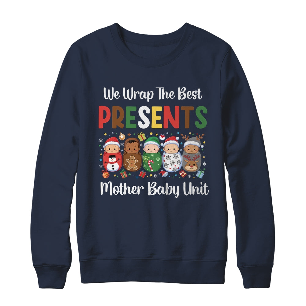 Mother Baby Nurse Christmas Mom Baby Nursing Groovy Lover Shirt & Sweatshirt | teecentury