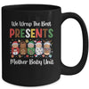Mother Baby Nurse Christmas Mom Baby Nursing Groovy Lover Mug | teecentury