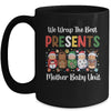 Mother Baby Nurse Christmas Mom Baby Nursing Groovy Lover Mug | teecentury