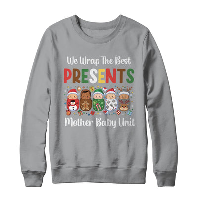 Mother Baby Nurse Christmas Mom Baby Nursing Groovy Lover Shirt & Sweatshirt | teecentury