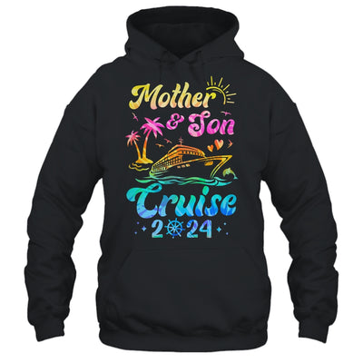 Mother Son Cruise 2024 Family Mom Son Matching Vacation Trip Shirt & Tank Top | teecentury