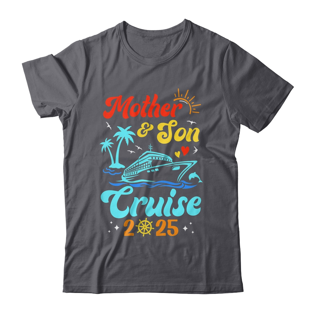 Mother Son Cruise 2025 Family Matching Trip Mom Son Shirt & Tank Top | teecentury