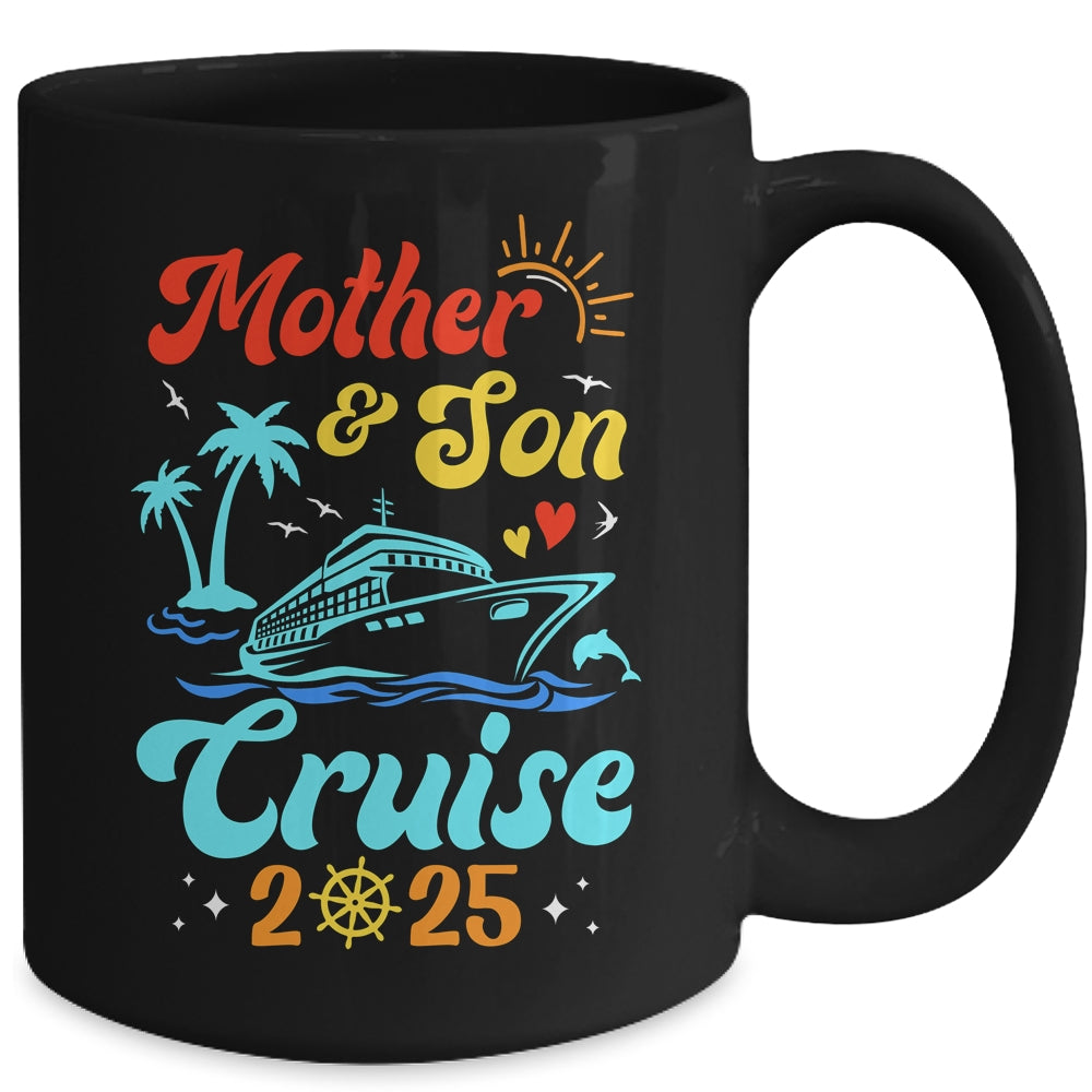 Mother Son Cruise 2025 Family Matching Trip Mom Son Mug | teecentury