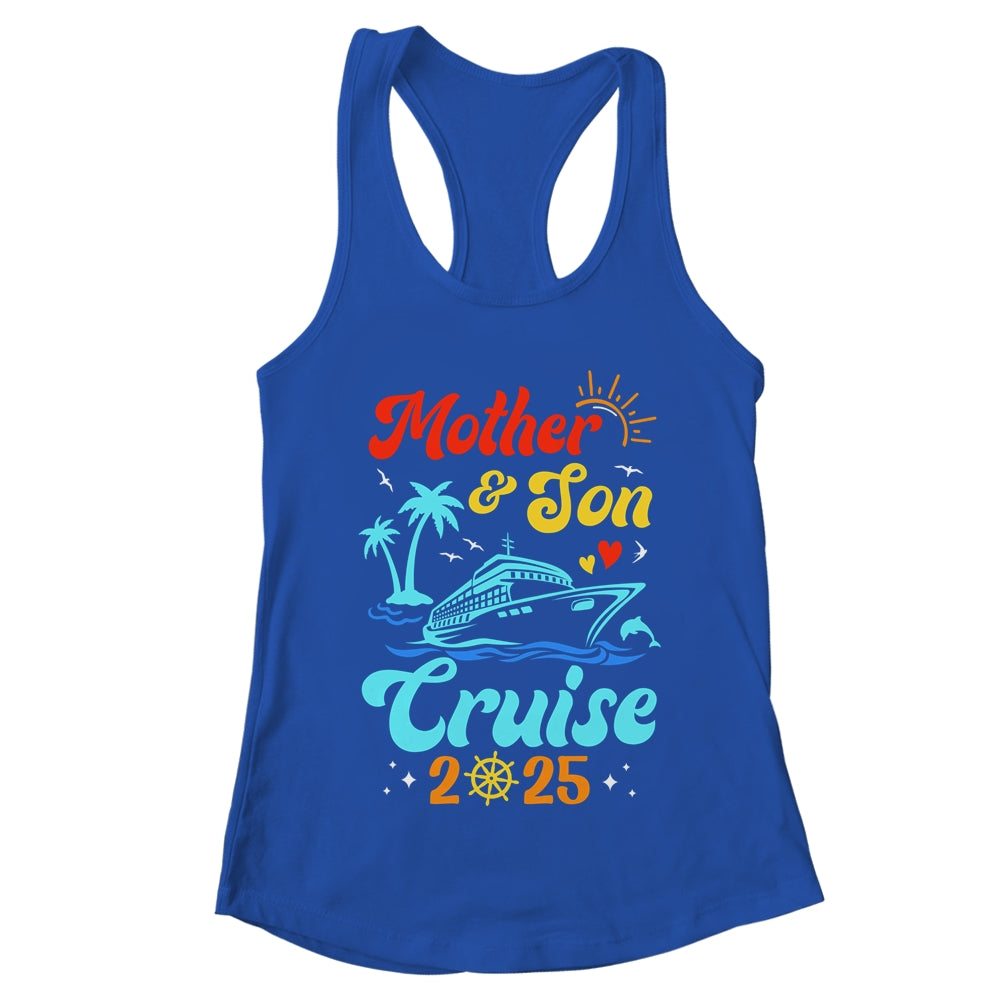 Mother Son Cruise 2025 Family Matching Trip Mom Son Shirt & Tank Top | teecentury