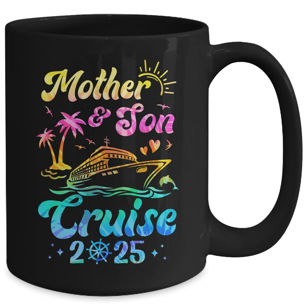 Mother Son Cruise 2025 Family Mom Son Matching Vacation Trip Mug | teecentury