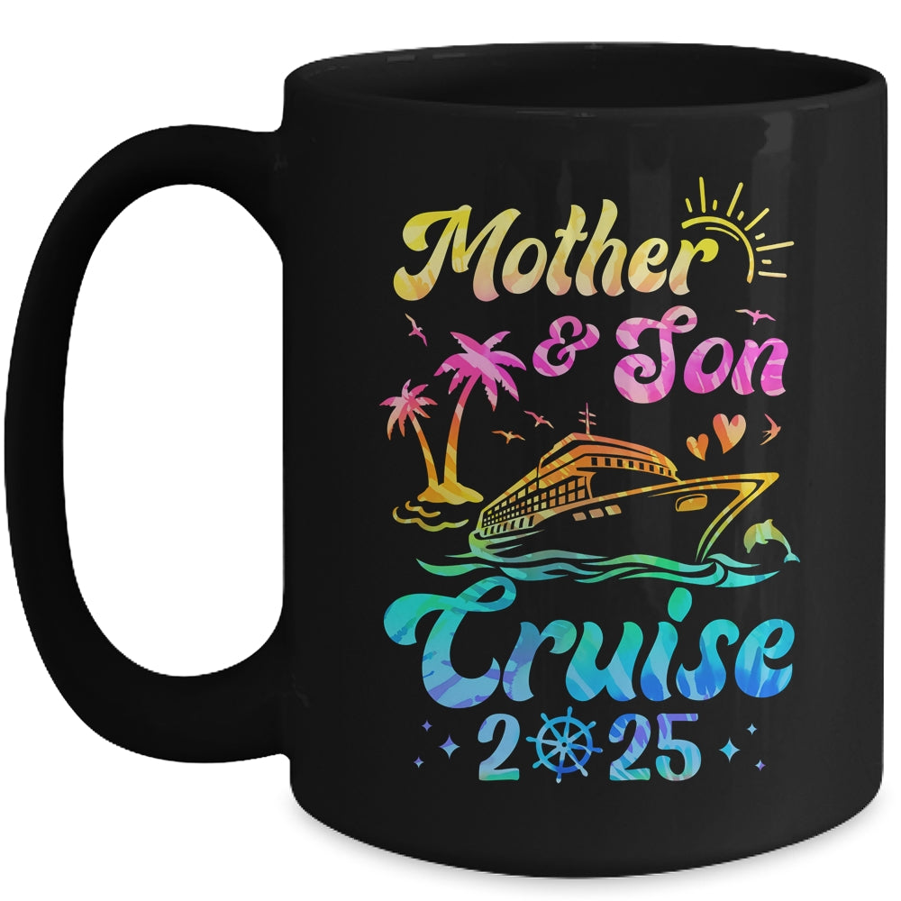 Mother Son Cruise 2025 Family Mom Son Matching Vacation Trip Mug | teecentury