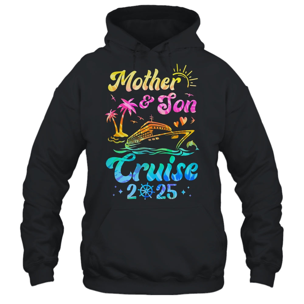 Mother Son Cruise 2025 Family Mom Son Matching Vacation Trip Shirt & Tank Top | teecentury