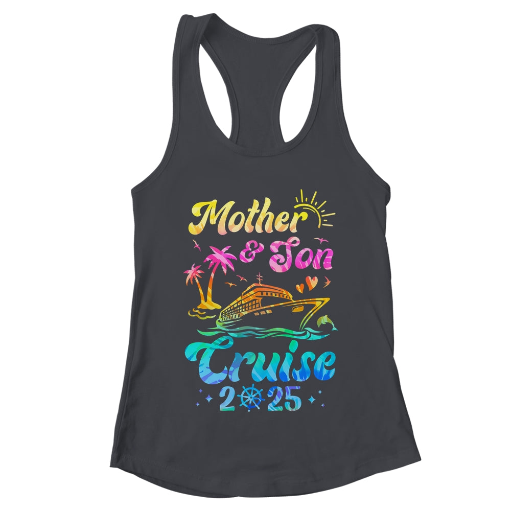 Mother Son Cruise 2025 Family Mom Son Matching Vacation Trip Shirt & Tank Top | teecentury