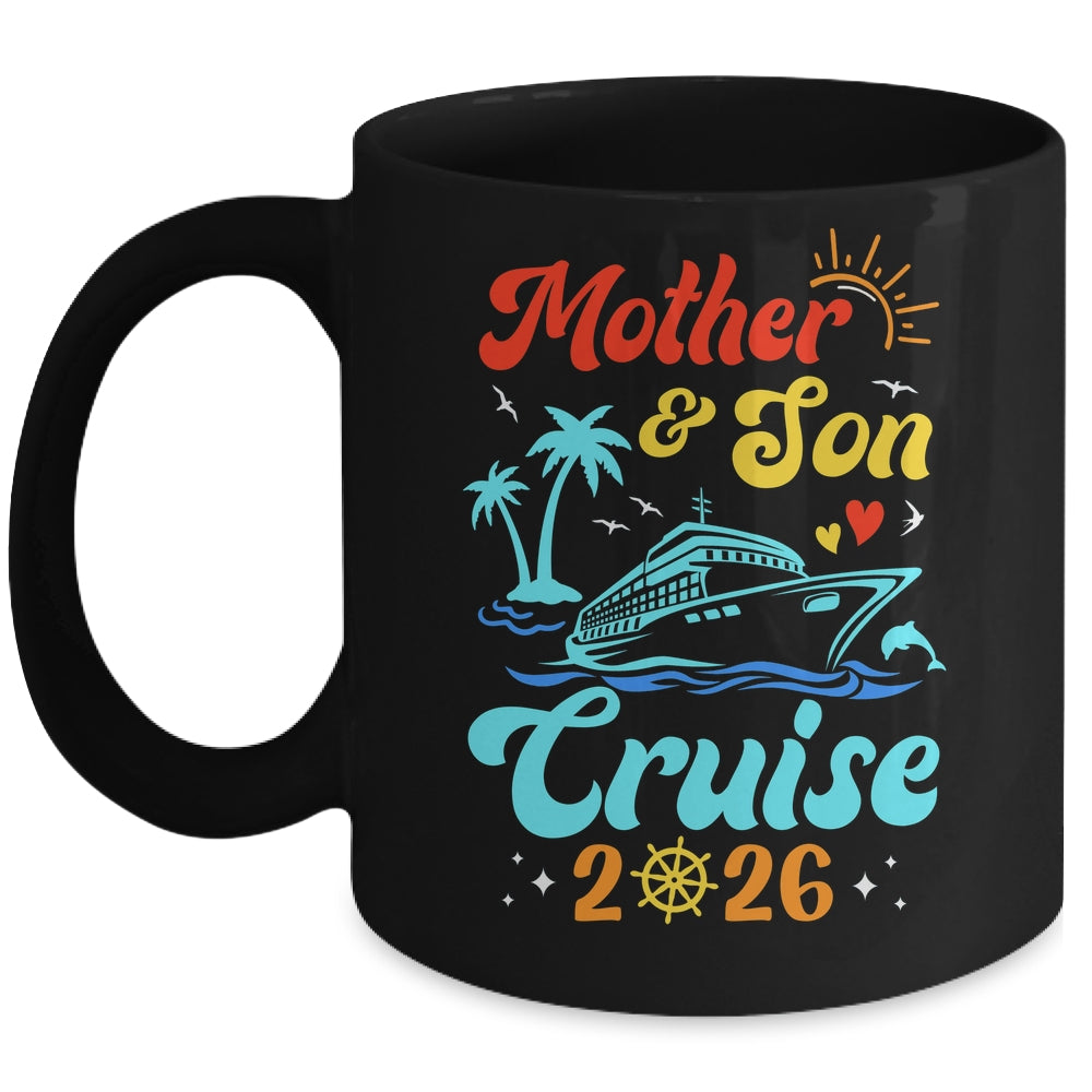 Mother Son Cruise 2026 Family Matching Trip Mom Son Mug | teecentury
