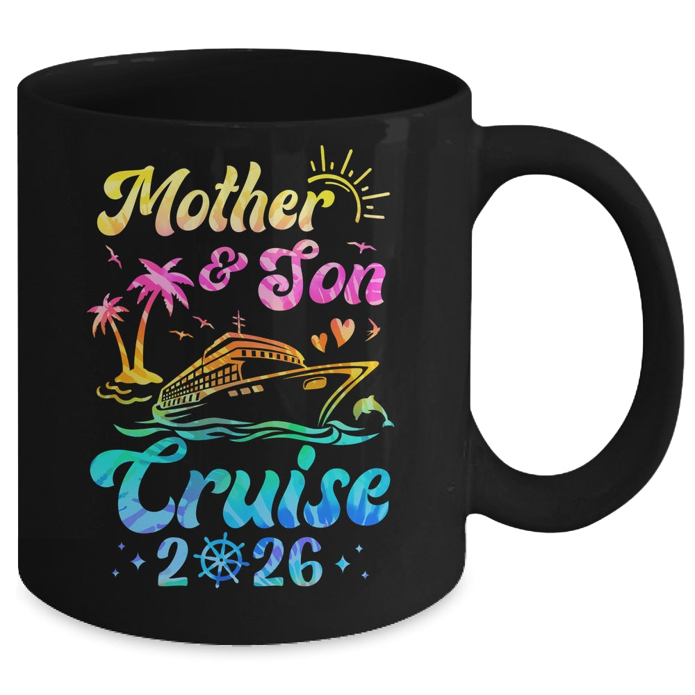 Mother Son Cruise 2026 Family Mom Son Matching Vacation Trip Mug | teecentury