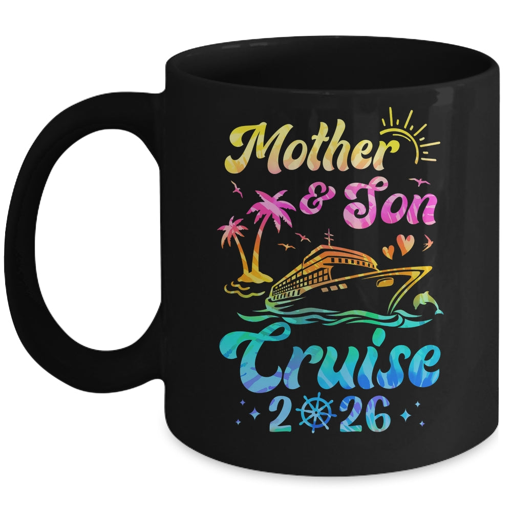 Mother Son Cruise 2026 Family Mom Son Matching Vacation Trip Mug | teecentury