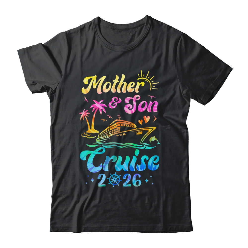 Mother Son Cruise 2026 Family Mom Son Matching Vacation Trip Shirt & Tank Top | teecentury