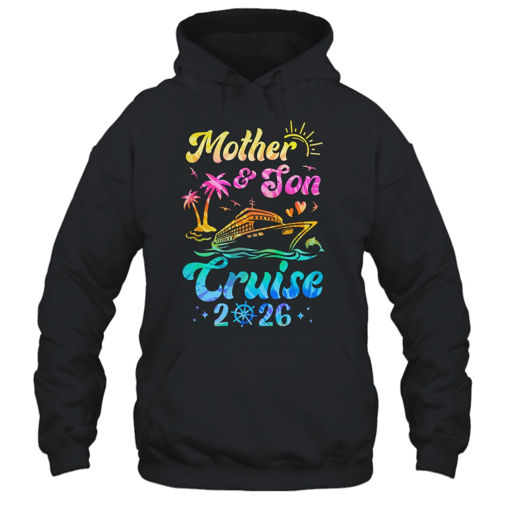 Mother Son Cruise 2026 Family Mom Son Matching Vacation Trip Shirt & Tank Top | teecentury
