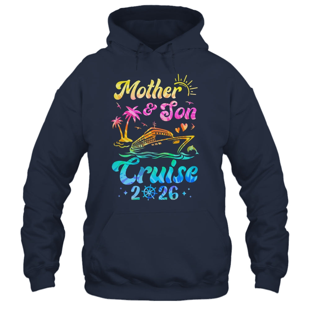 Mother Son Cruise 2026 Family Mom Son Matching Vacation Trip Shirt & Tank Top | teecentury