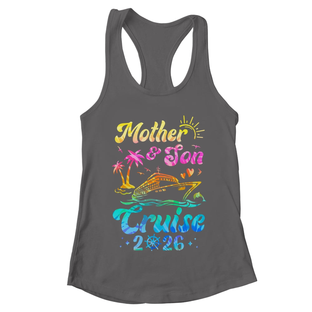 Mother Son Cruise 2026 Family Mom Son Matching Vacation Trip Shirt & Tank Top | teecentury