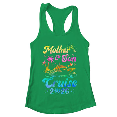 Mother Son Cruise 2026 Family Mom Son Matching Vacation Trip Shirt & Tank Top | teecentury