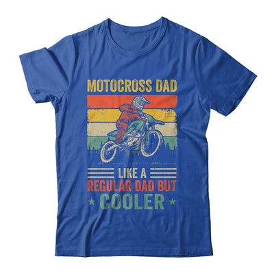 Motocross Dad Like Regular Dad But Cooler Dirt Bike Dad Men Shirt & Hoodie | teecentury