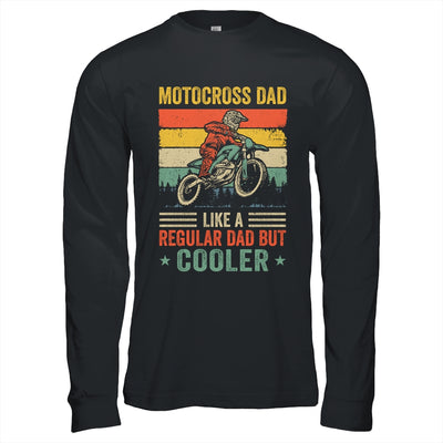 Motocross Dad Like Regular Dad But Cooler Dirt Bike Dad Men Shirt & Hoodie | teecentury