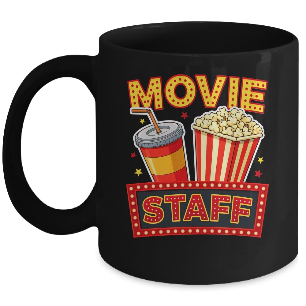 Movie Staff Party Night Behind The Scene Awesomeness Popcorn Mug | teecentury