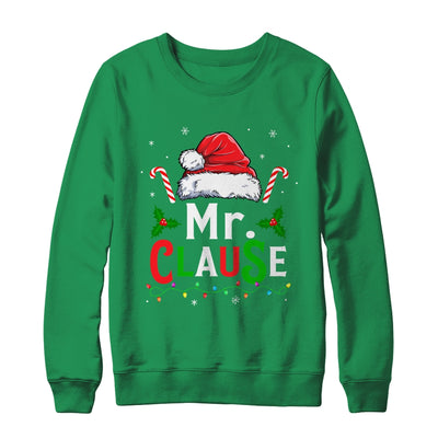 Mr And Mrs Claus Couples Matching Christmas Xmas Light Shirt & Sweatshirt | teecentury