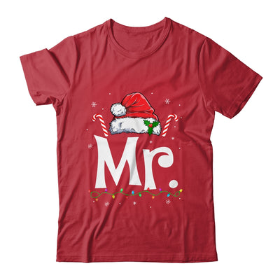 Mr And Mrs Claus Funny Couples Matching Christmas Xmas Light Shirt & Sweatshirt | teecentury