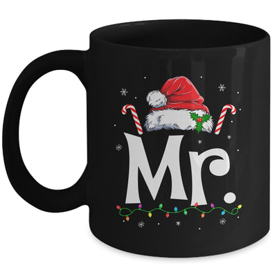 Mr And Mrs Claus Funny Couples Matching Christmas Xmas Light Mug | teecentury