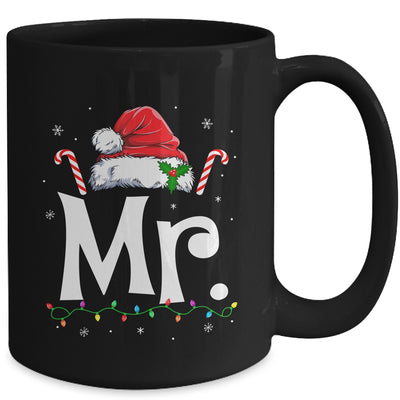 Mr And Mrs Claus Funny Couples Matching Christmas Xmas Light Mug | teecentury