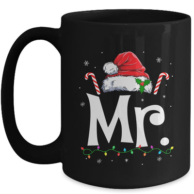 Mr And Mrs Claus Funny Couples Matching Christmas Xmas Light Mug | teecentury