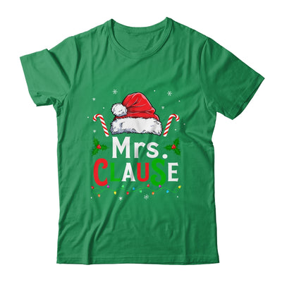 Mrs And Mr Claus Couples Matching Christmas Xmas Light Shirt & Sweatshirt | teecentury