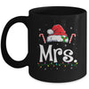 Mrs And Mr Claus Funny Couples Matching Christmas Xmas Light Mug | teecentury