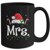 Mrs And Mr Claus Funny Couples Matching Christmas Xmas Light Mug | teecentury