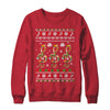 Music Note Christmas Ugly Musical Teacher For Men Women Shirt & Sweatshirt | teecentury